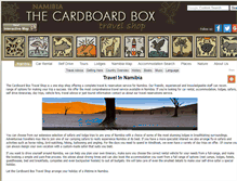 Tablet Screenshot of namibian.org